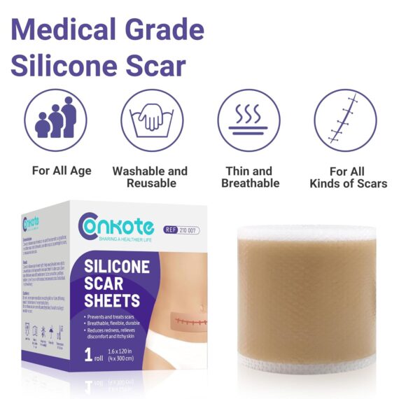 silicone scar sheet